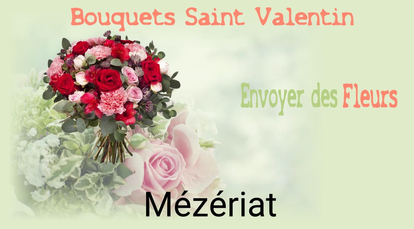 Roses de Saint-Valentin livrées à Mézériat